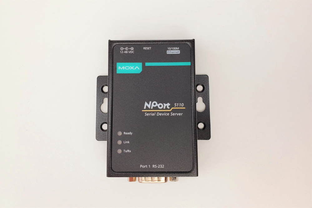 NPort 5110 1-портовый асинхронный сервер RS-232 в Ethernet MOXA ...