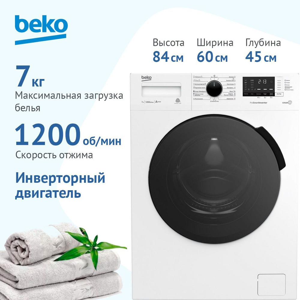 Стиральная машина Beko WSPE7612W