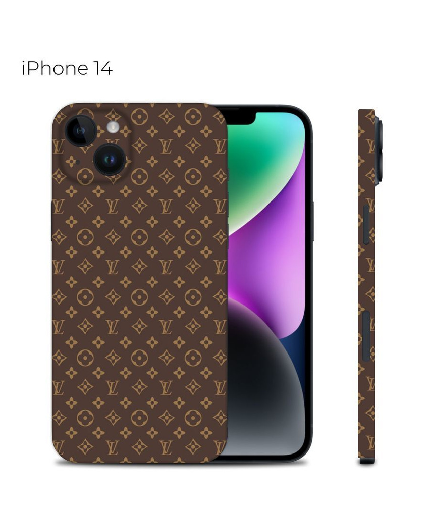 Защитная пленка на Айфон 14 с защитой краёв / Виниловая наклейка на ...