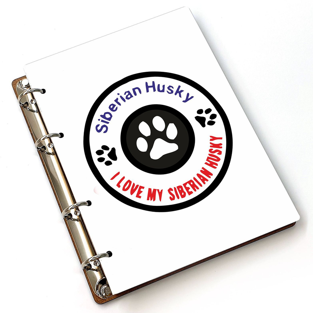 #huskydom Блокнот A5, листов: 80 #1