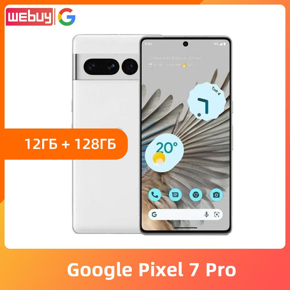 Google Смартфон Google Pixel 7 Pro 12/128 ГБ, белый #1