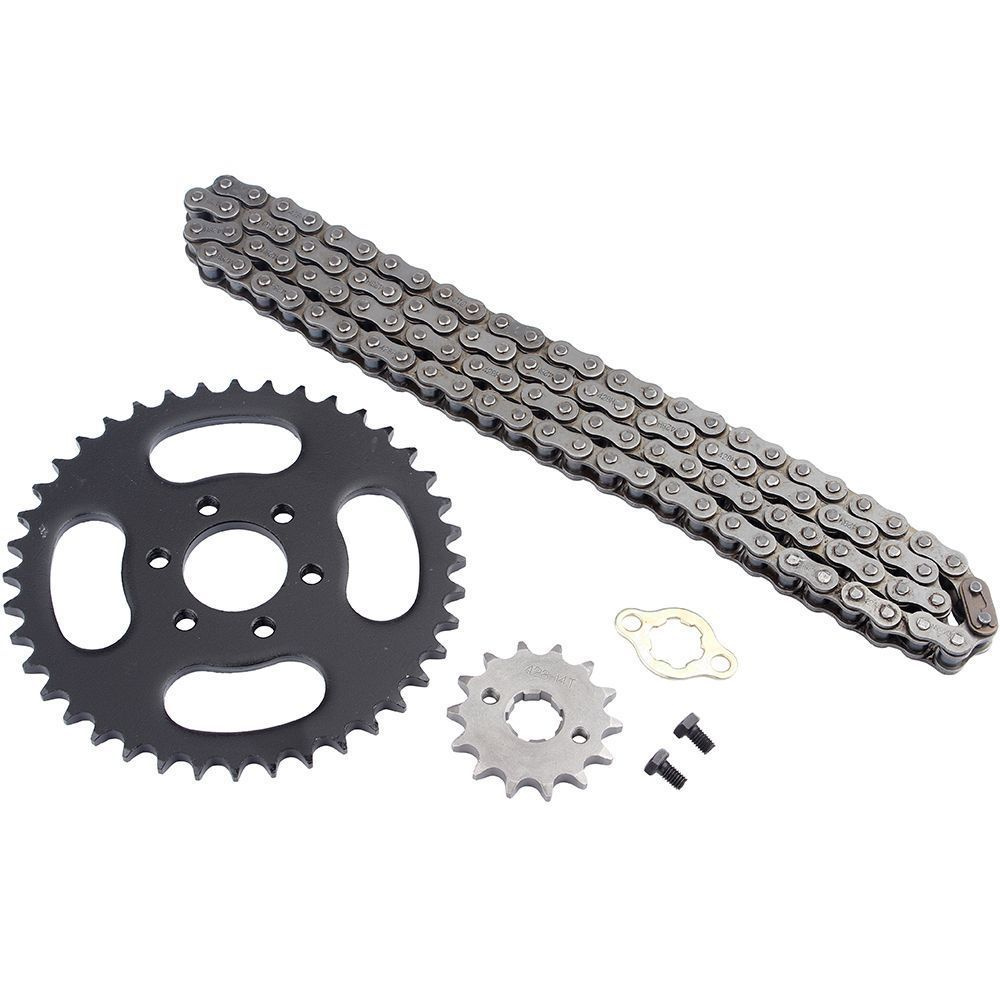 Задняя звездочка 40 зубьев 428 цепи + 428 цепи 104 звена + 14 зубьев ...