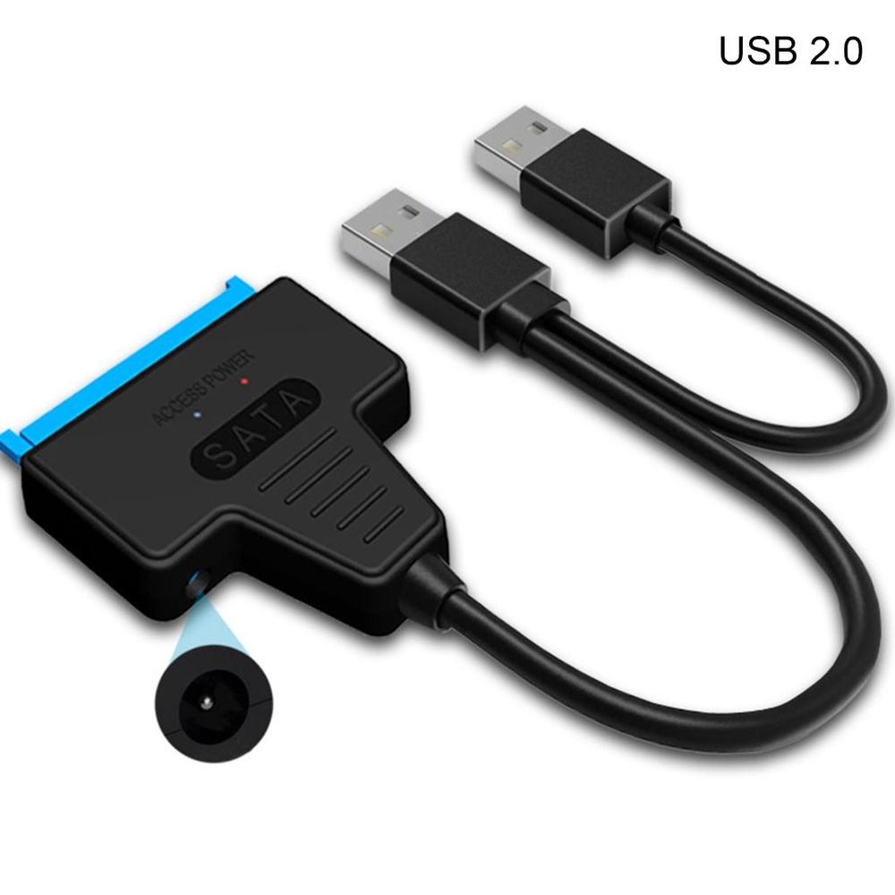 USB 3.0 2.0 SATA-кабель для адаптера 6 Гбит/с Поддержка 2,5/3,5-дюймовый внешний жесткий диск SSD жесткий #1