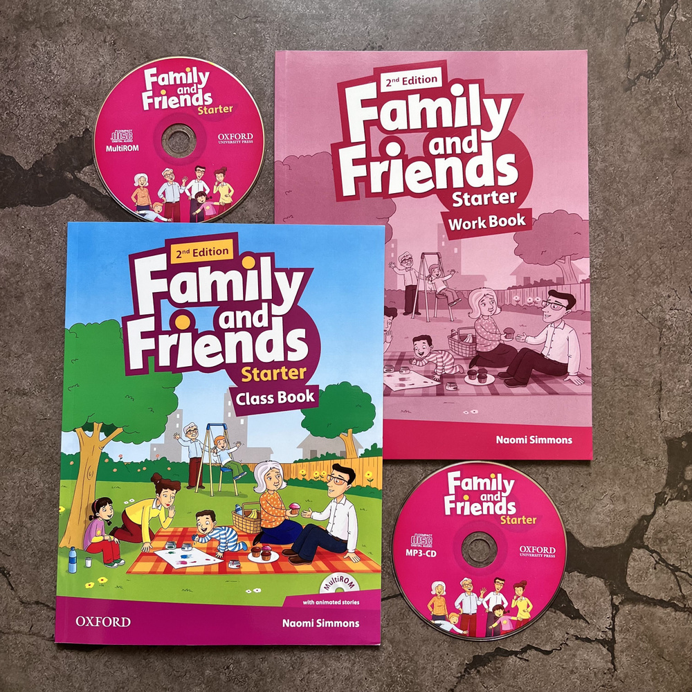 Family And Friends Starter 2nd Edition (Учебник + Рабочая Тетрадь.