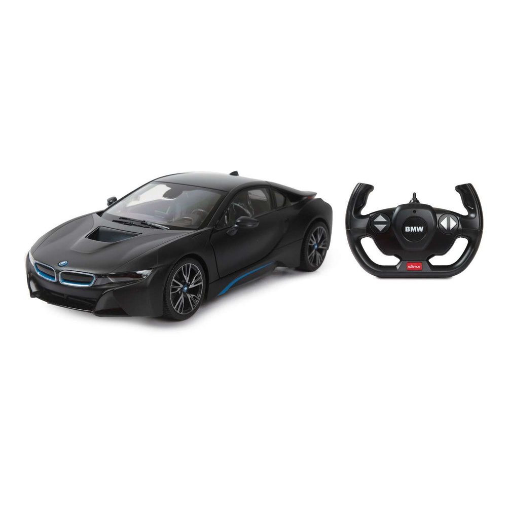 Машина Rastar РУ 1:14 BMW i8 Черная 71010 #1