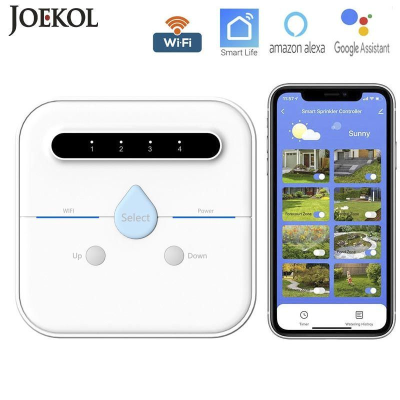 Сектор 4 Умный контроллер орошения сада, садовый электромагнитный ...