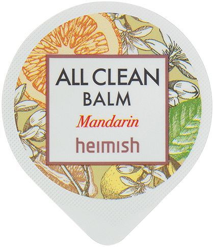 Heimish Очищающий бальзам для снятия макияжа с мандарином All Clean Balm Mandarin  #1