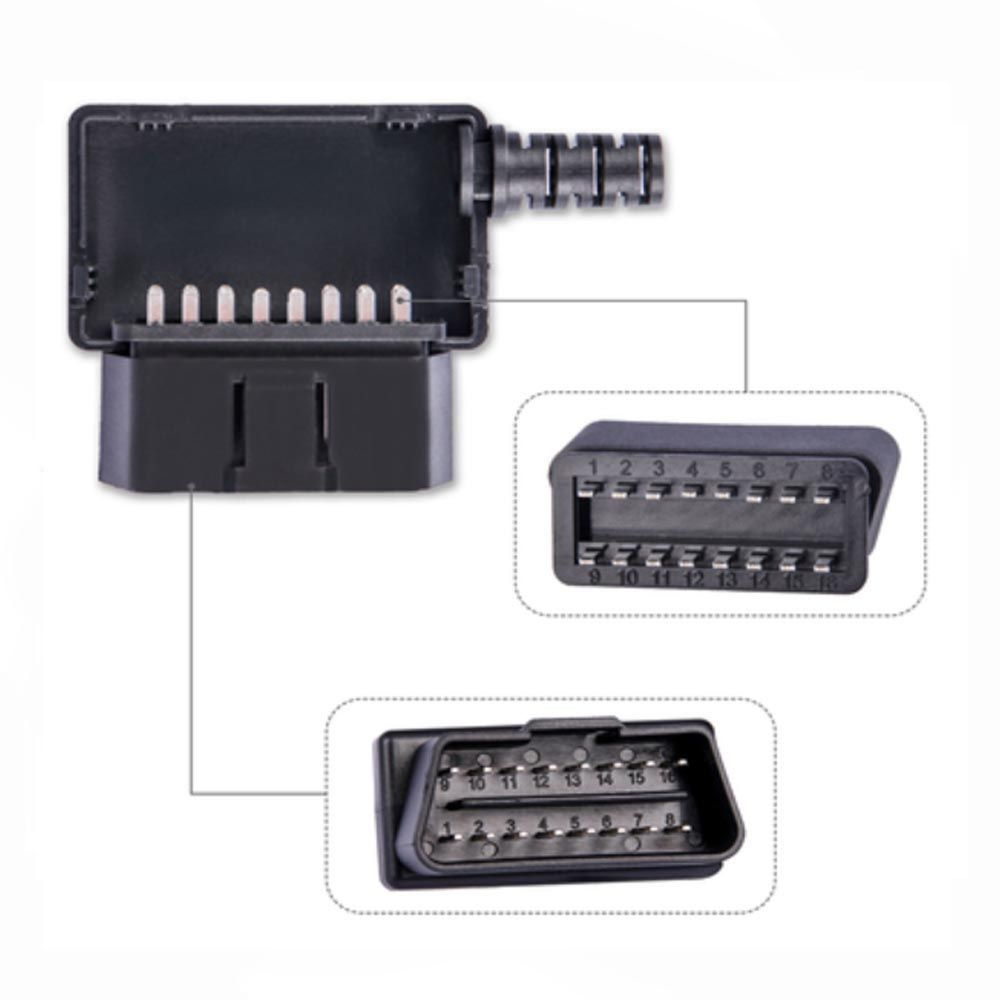 Тестер автомобильный Автосканер J1962M OBD2 16 - контактный разъем ...