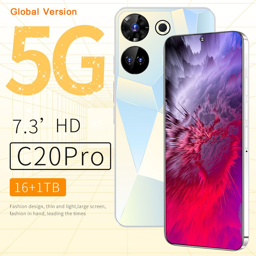 Смартфон Camon 20 PRO-GPT 4.5-G 16/1 ТБ, белый