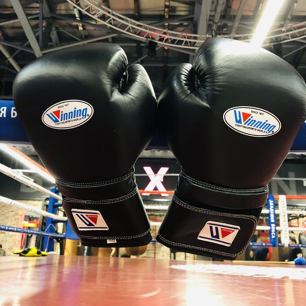 Боксерские перчатки WINNING Custom Black, 14 - купить по низким ценам в ...