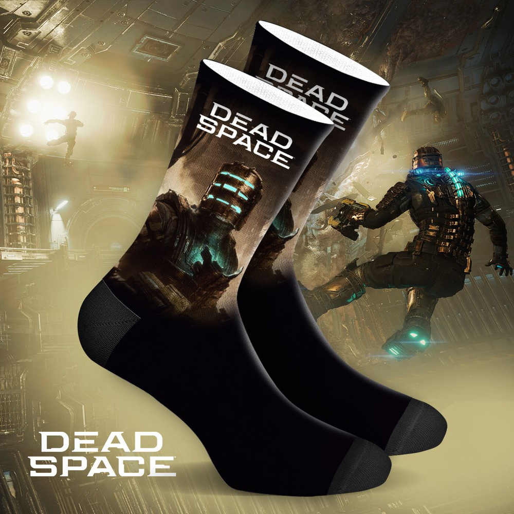 Носки mimisocks Dead Space с принтом 