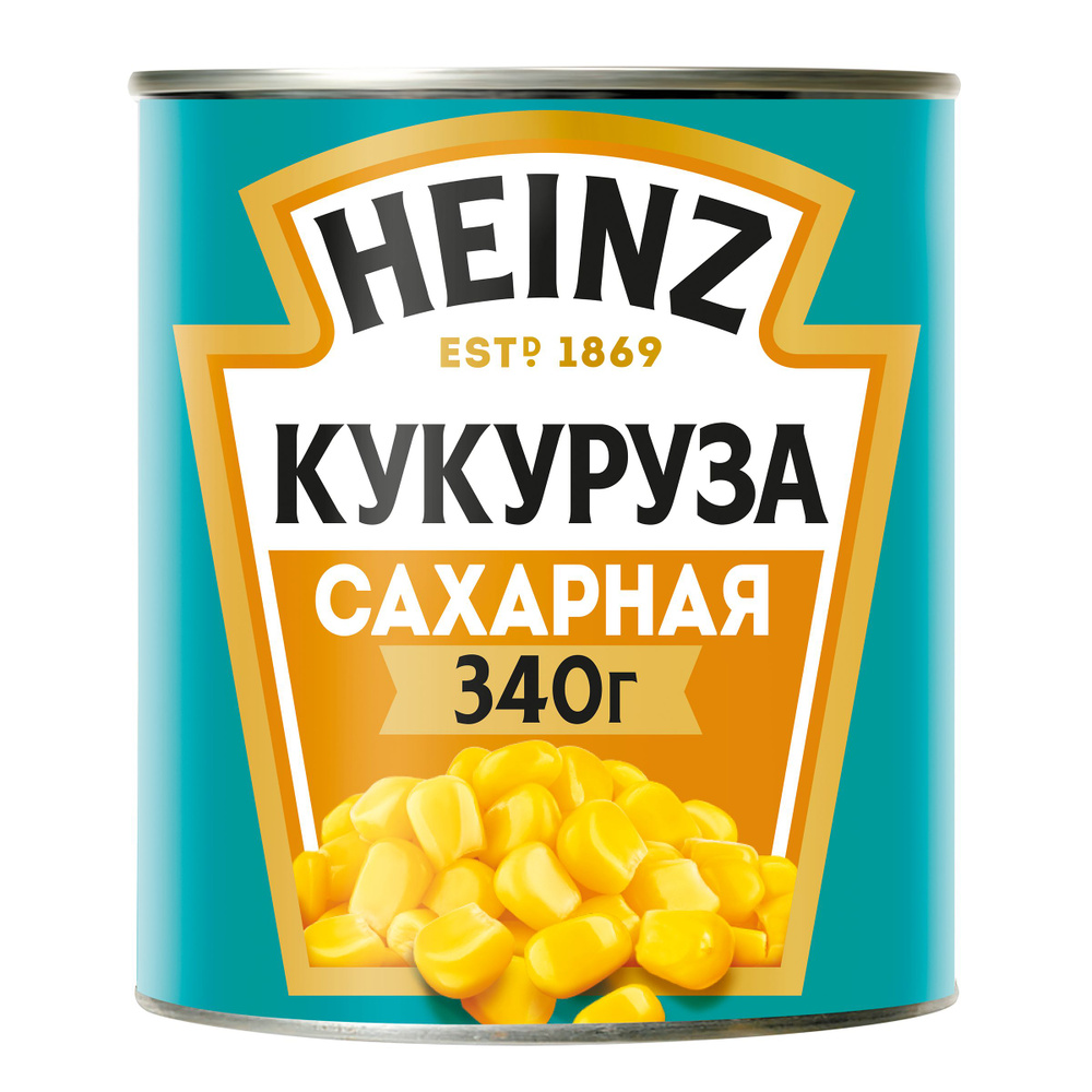 Кукуруза Heinz сахарная, 340 г - купить с доставкой по выгодным ценам в  интернет-магазине OZON (137851388)