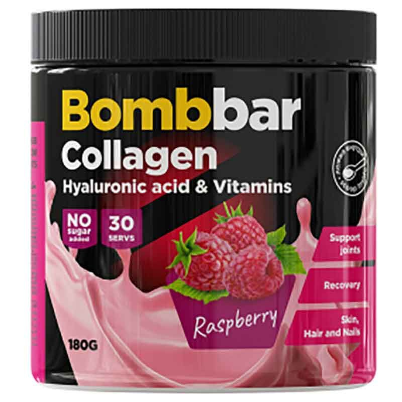 Bombbar Collagen (180 гр.) Малина #1