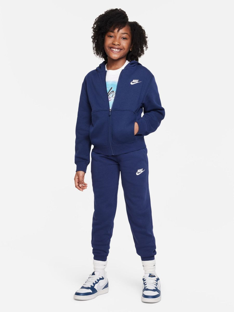 Костюм спортивный Nike K Nsw Club Flc Fz Tracksuit #1