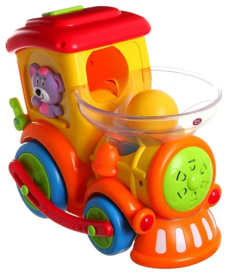 Интерактивная развивающая игрушка Веселый паровозик Расти Малыш / Игрушки для мальчиков  #1