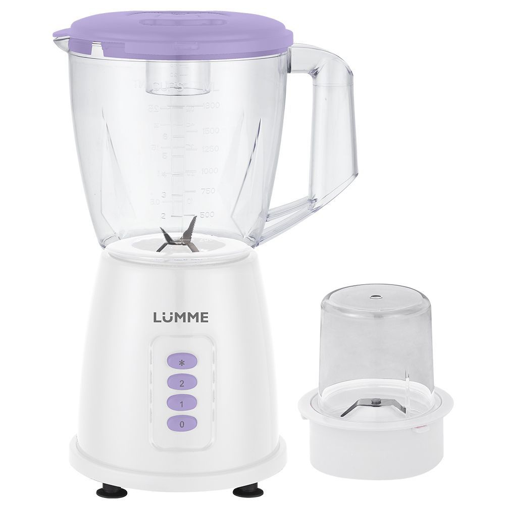 Блендер стационарный LUMME LU-KP1891B 2л с насадкой измельчителем ...