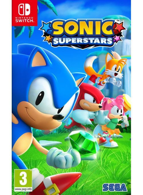 Игра Sonic Superstars (Nintendo Switch, Русские субтитры) #1