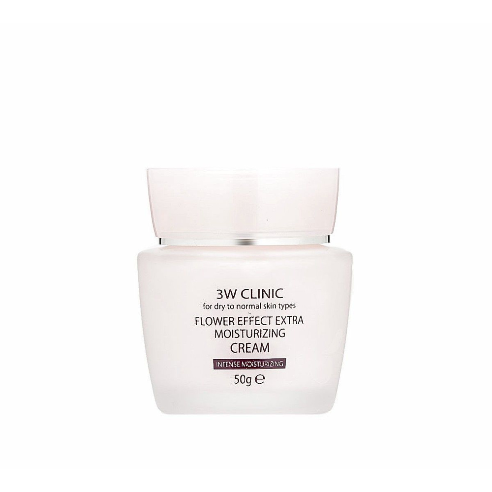 Крем 3W CLINIC Flower Effect Extra Moisturizing Cream 1 шт купить с