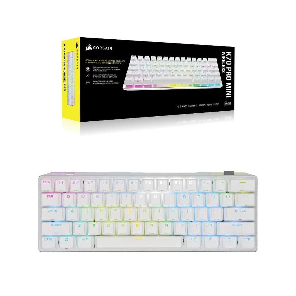 Механическая клавиатура Corsair K70 RGB PRO MINI купить по низкой цене ...