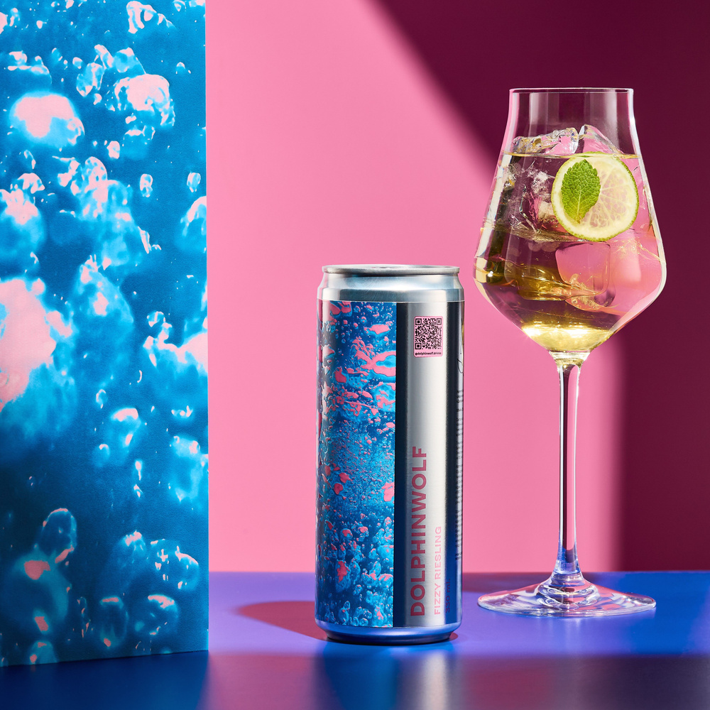 Напиток безалкогольный рислинг DOLPHINWOLF Fizzy Riesling 20х0,33л ...