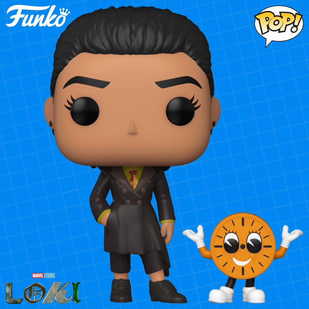 Фигурка Funko POP! Marvel: Loki: Ravonna With Miss Minutes 55745 #1