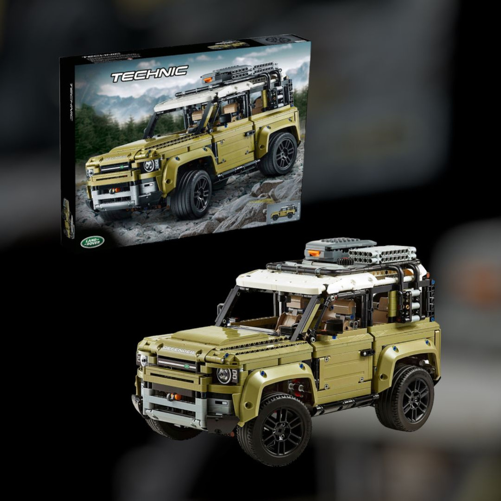 Конструктор Техник Land Rover Defender 2573 деталей 11450 - купить с  доставкой по выгодным ценам в интернет-магазине OZON (892601554)