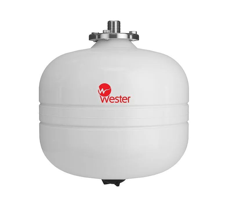 Бак расширительный Wester Premium WDV 12 л, 12 бар, контрфланец из нержавейки, для ГВС  #1