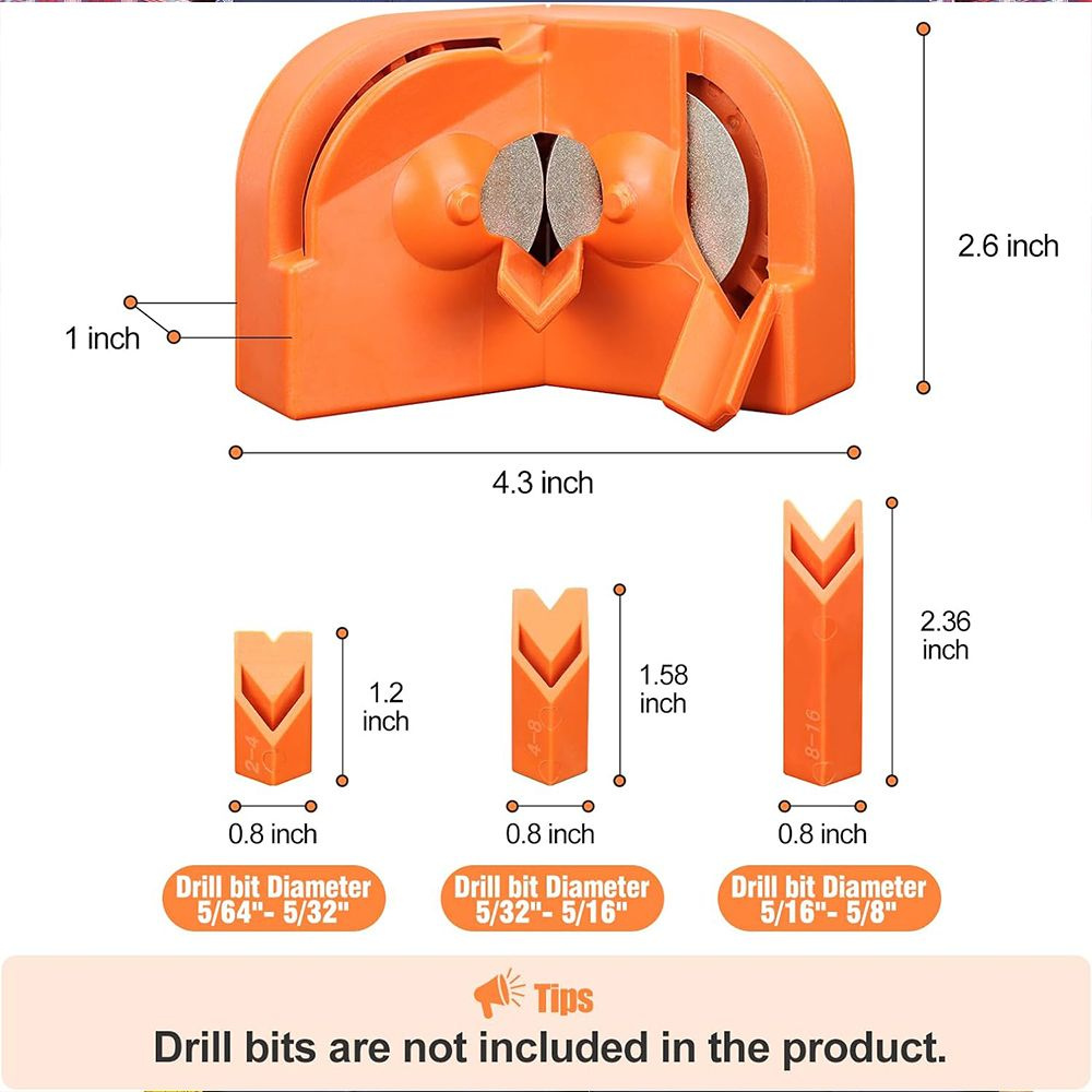 Профессиональная точилка для сверл для быстрорежущей стали, каменной кладки, карбида, кобальта  #1