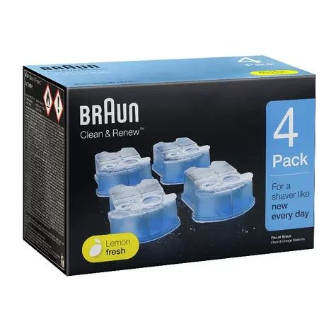 Жидкость для чистки бритвенных головок Картридж Braun CCR44PCS,Подходит для всех серий с автоматическими #1