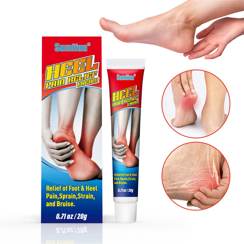 Крем мазь для снятия боли в пятке Sumifun Heel Pain Relief Cream 20 гр. -  купить с доставкой по выгодным ценам в интернет-магазине OZON (1292539831)