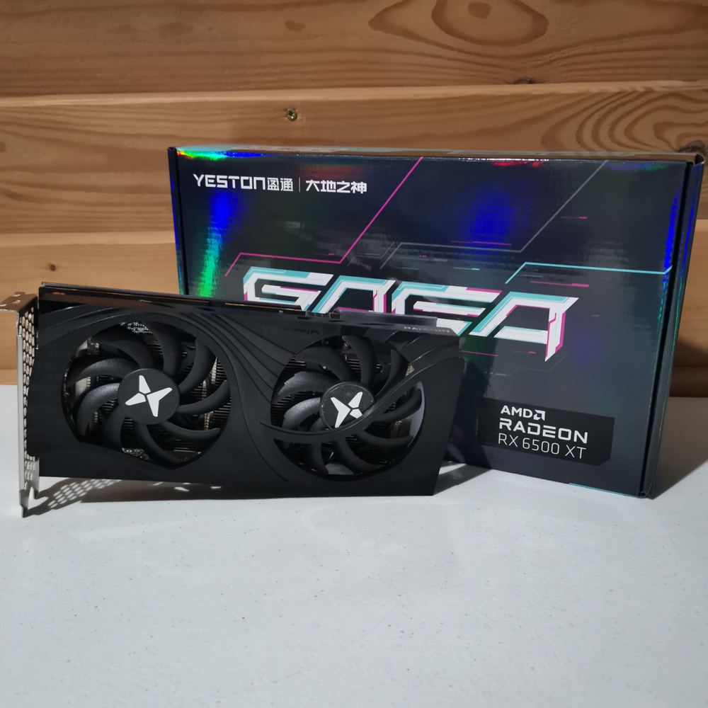 Видеокарта YESTON Radeon RX 6500 XT, 4 ГБ GDDR6 - купить по низким ...