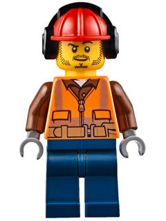 Lego construction minifigures online