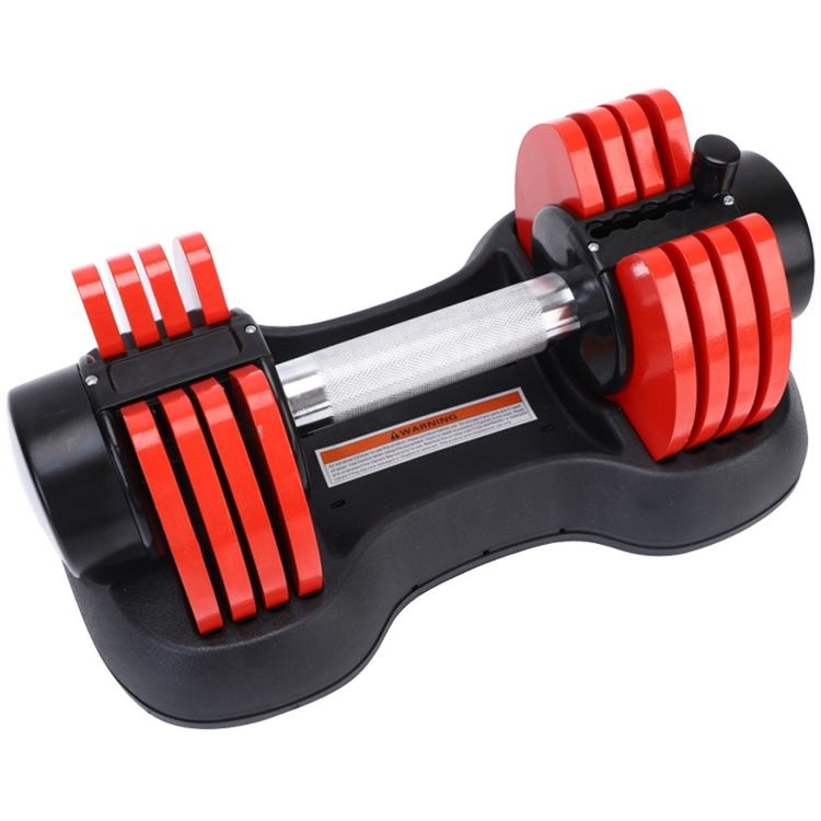 Гантели UNIX Fit регулируемая_11 кг_59198, 1 шт. по 11 кг, красный ...