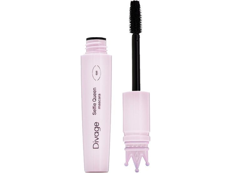 Тушь для ресниц с силиконовой щеткой Divage SELFIE QUEEN - купить с ...