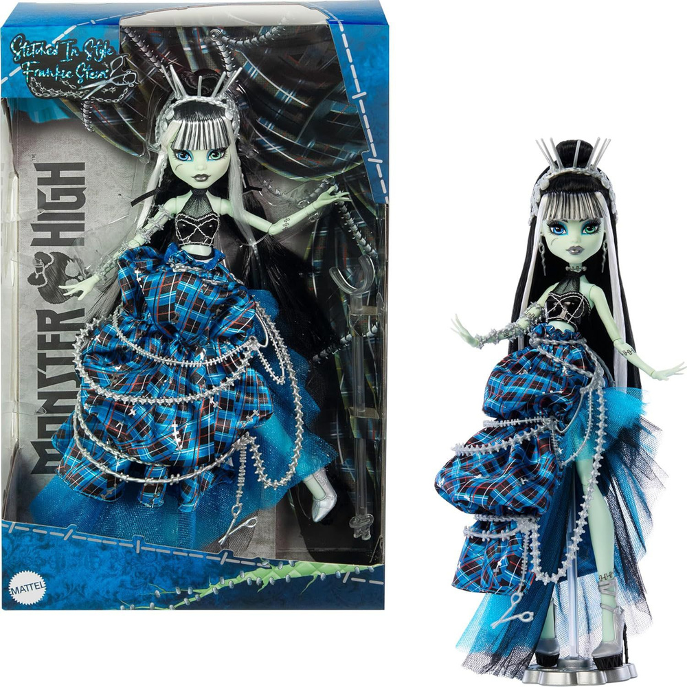 Кукла Monster High Стильные прически Дракулаура, DVH36