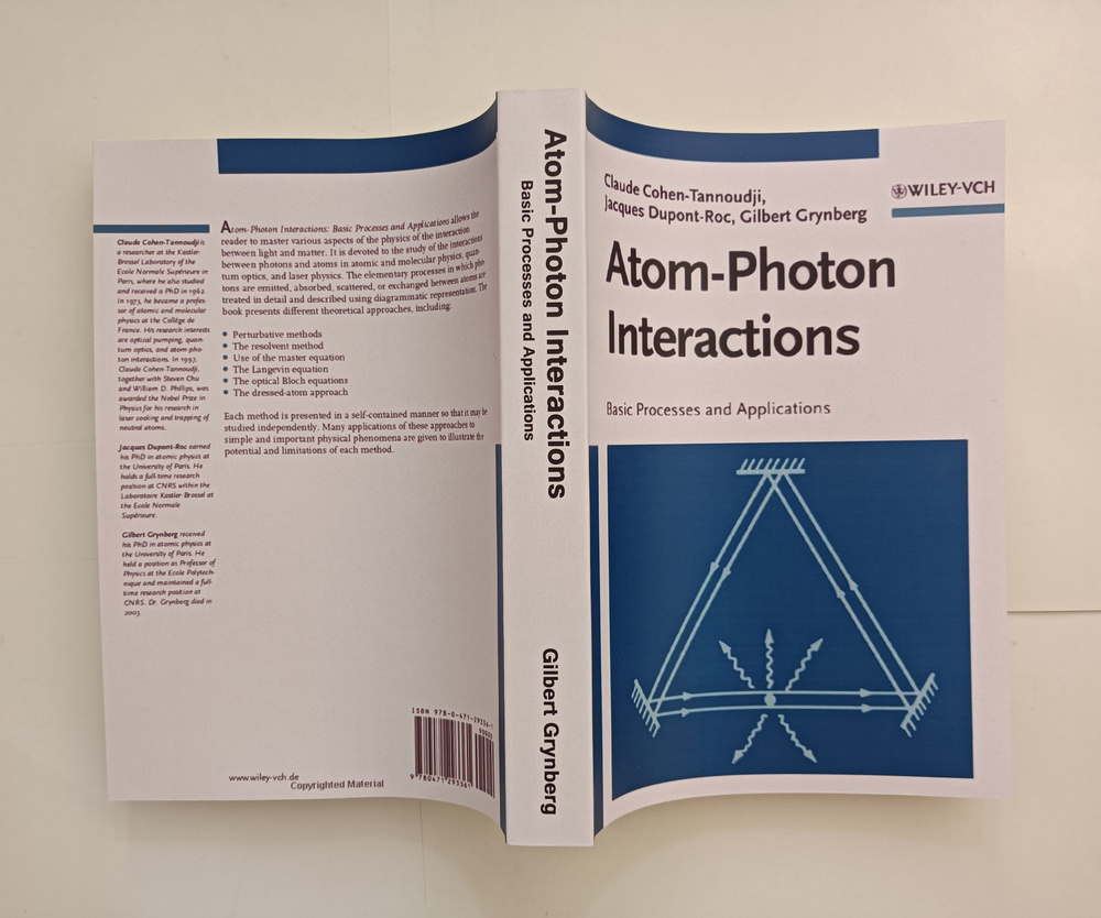 Atom - Photon Interactions: Basic Process and Appilcations - купить с ...