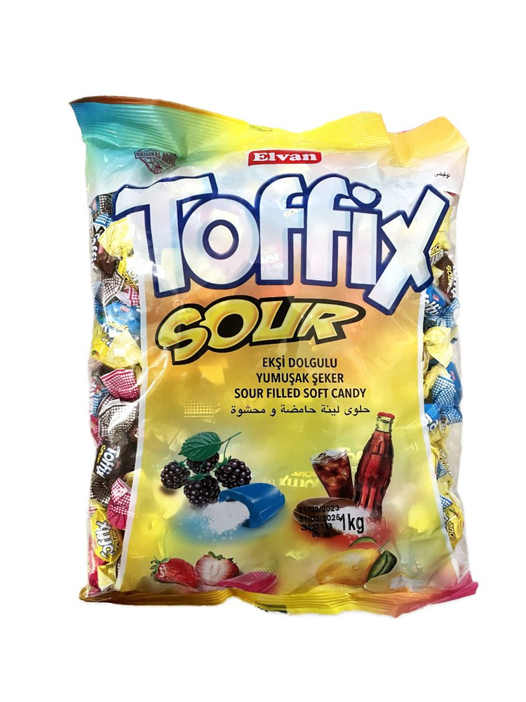 Конфеты Toffix Sour Mix 1000g #1