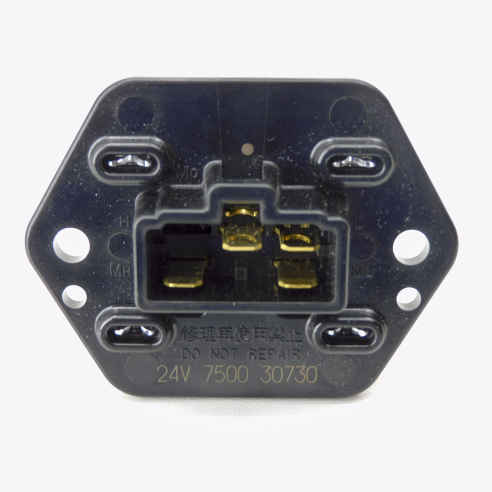 Резистор печки 24V ISUZU FORWARD, вид 1, ZEXEL (4 контакта) - Zexel арт ...