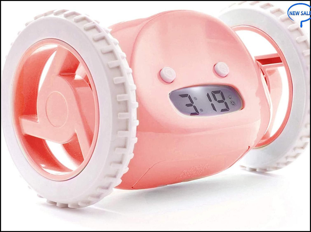 Будильник на колесиках / Робот-будильник в спальне для взрослых или ...