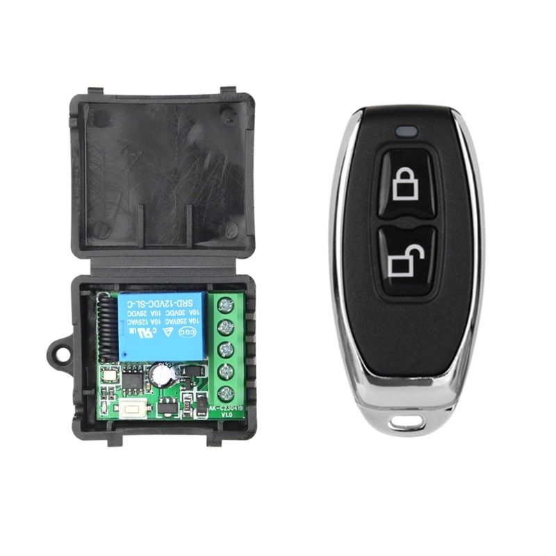 315 МГц 433 DC12V 10A одноканальные реле модуль приемник беспроводной ...