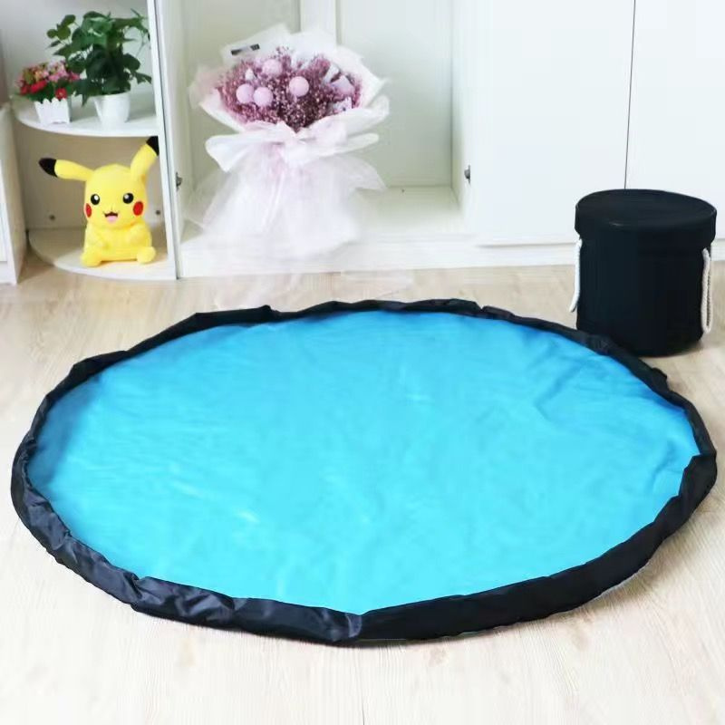 Игровой коврик-мешок для сборки конструктора + сумка контейнер для ...