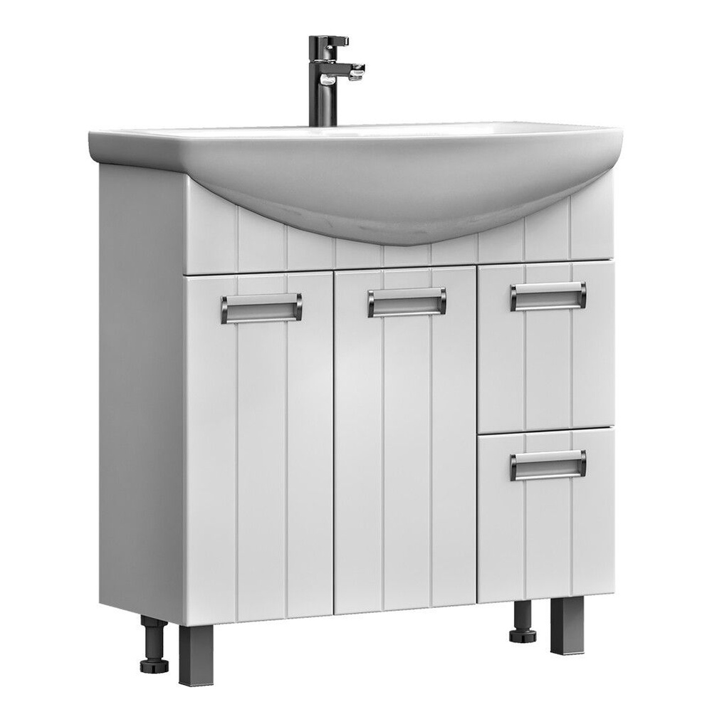 Тумба VIGO Diana 80 (д/раковины Балтика 80, Сантек) (Diana-2-800) (tn ...