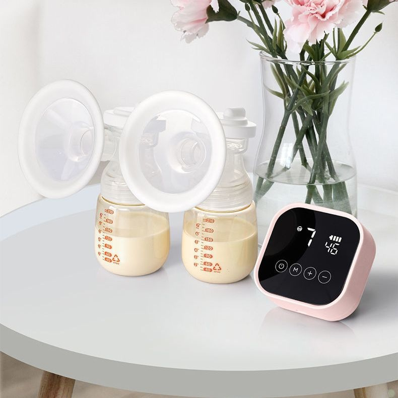 Двойной электрический молокоотсос Chigo, двойное сцеживание, 3 режима ...