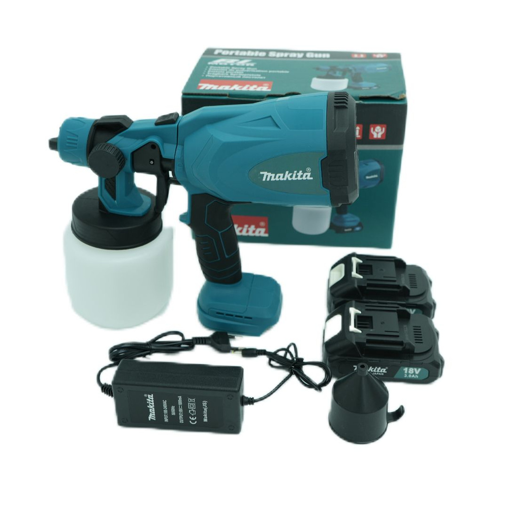 Электрический краскопульт Аккумуляторный краскопульт Макита купить по ...