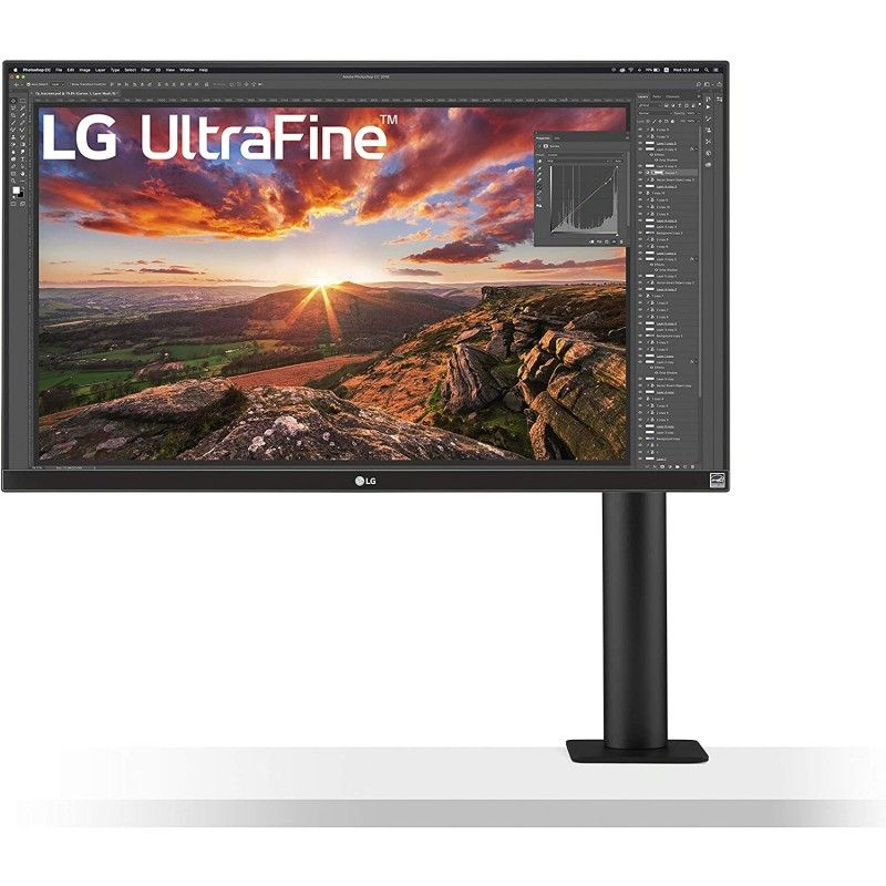 LG 27" Монитор 27UN880-B, черный #1