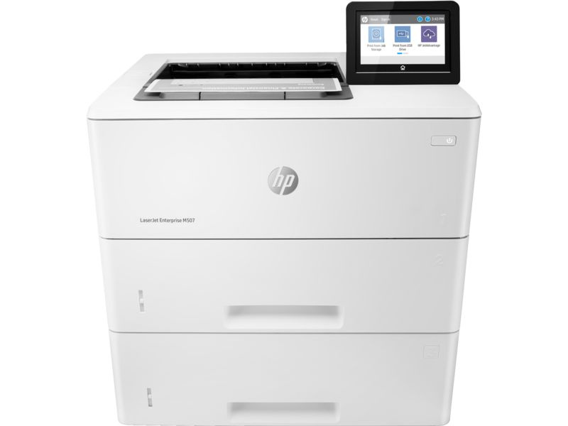 Принтер лазерный HP LaserJet Enterprise M507x, ч/б, 1200x1200 dpi, А4, USB, RJ-45, выход 250 листов, #1