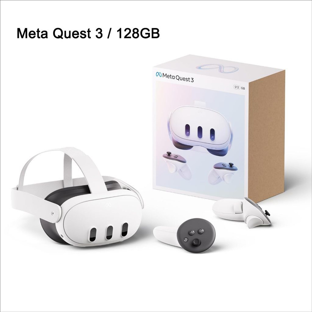 Автономный VR шлем очки виртуальной реальности Oculus Quest 3 128 GB ...