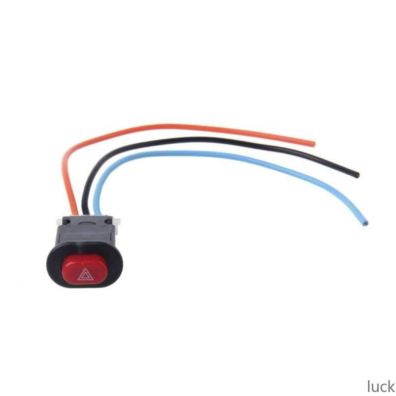 Переключатель мотоцикла Кнопка включения аварийного освещения с двойной ...