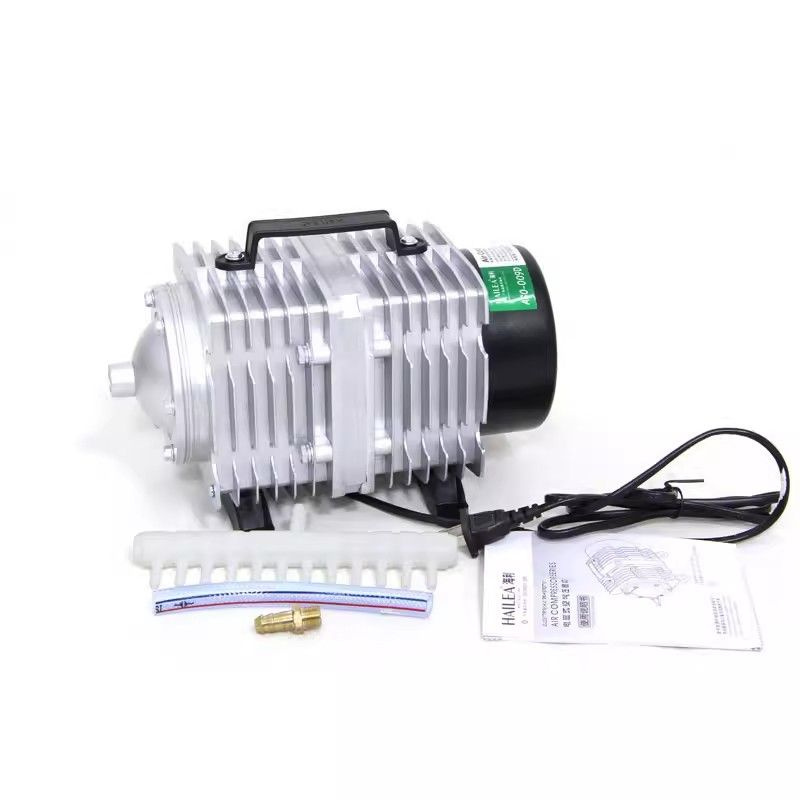 Компрессор поршневой воздушный безмасляный HAILEA ACO-328 для аквариума ...