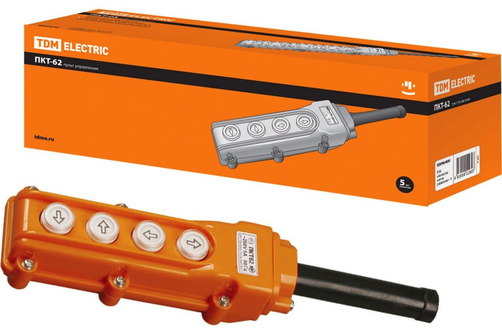 TDM Пульт управления ПКТ-62 на 4 кнопки IP54 TDM SQ0706-0001 - купить ...